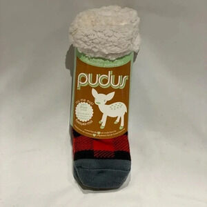 Pudus lumberjack slipper socks